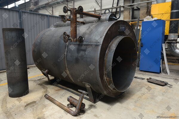 Паровой котел КП 300 на дизеле изготовление