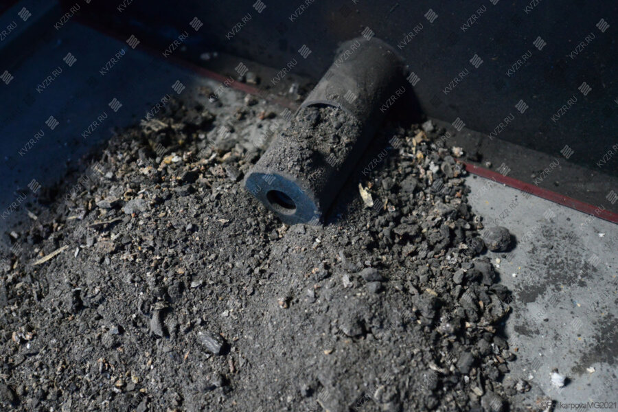 Удаление шлака из котла автоматического