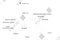 Схема парового котла Е-1,2-0,9 ЛЖ дизельного