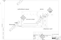 Аэродинамическая схема котла котла на древесных отходах 0.35 МВт
